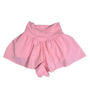 Aerie OFFLINE Pink High Waisted Skort Athletic Shorts Womens XS Real Me